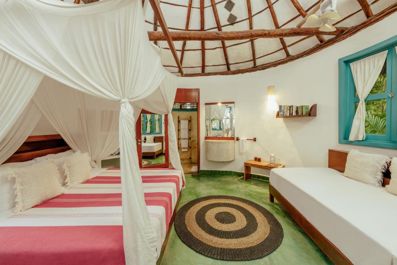 מלון Dos Ceibas Tulum - Massage & Yoga Inclusive מראה חיצוני תמונה